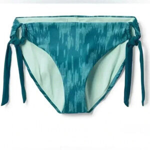 Prana New Swimwear Audrey Bikini Bottom Ikat Print Size XL